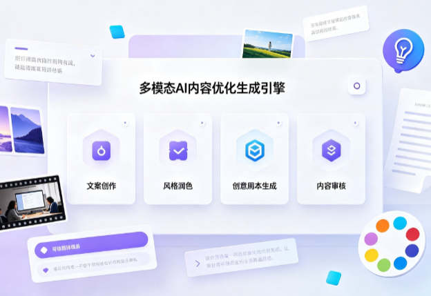 芷江侗族自治县AI智能内容优化创新 多模态生成技术丰富数字内容创作生态