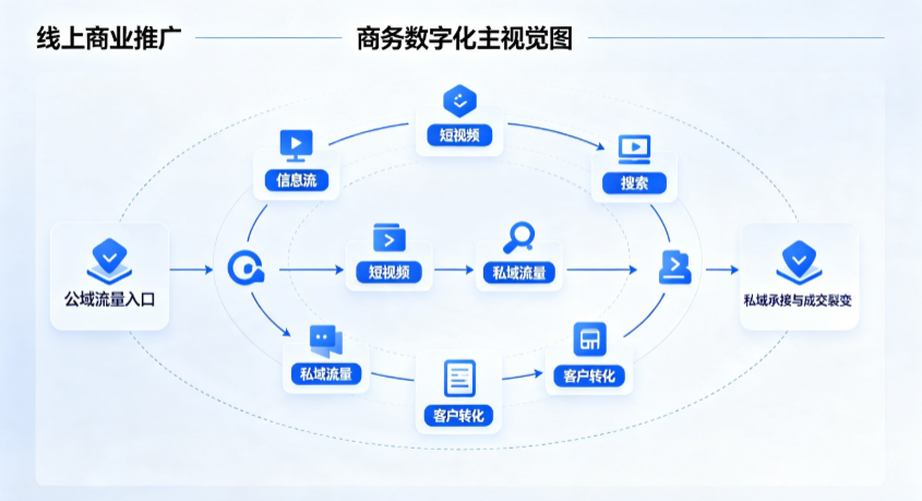 芷江侗族自治县线上商业推广怎么做？全域流量闭环搭建与低成本转化实战指南